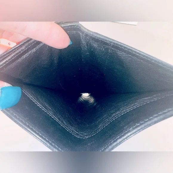 Gucci Long Wallet Black Eel Skin Vintage Exotic Leather Rare Authentic - Picture 11 of 15